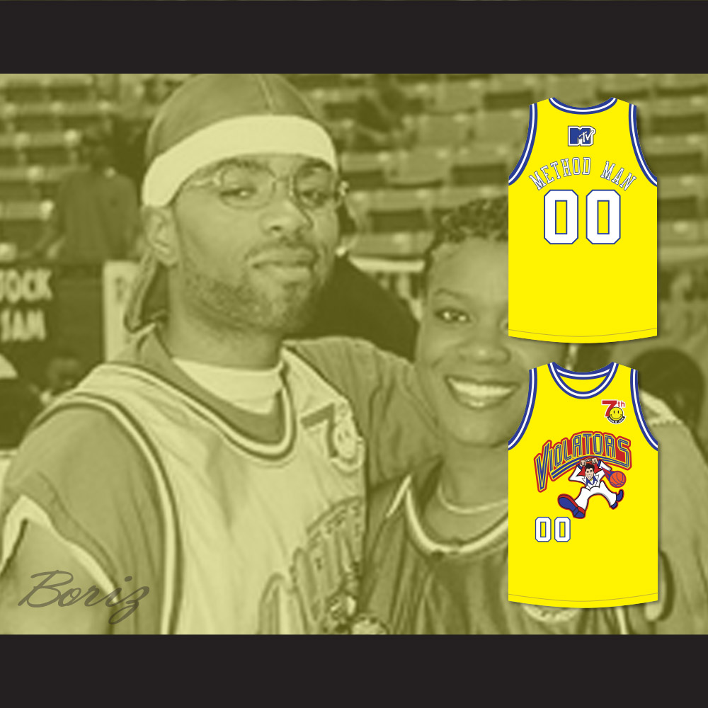 Method Man 00 Violators Basketball Jersey 7th Annual Rock N